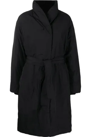 Calvin Klein Femme, Manteaux, Noir, Taille: 40 FR Parka matelassée