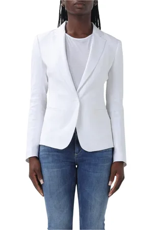 Dondup Femme, Vestes, Blanc, Taille: 36 FR Blazer
