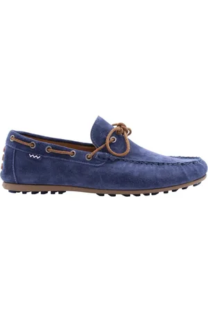 Floris van Bommel Homme, Chaussures, Bleu, Taille: 39 EU Chaussures bateau mocassins Champion Sailor