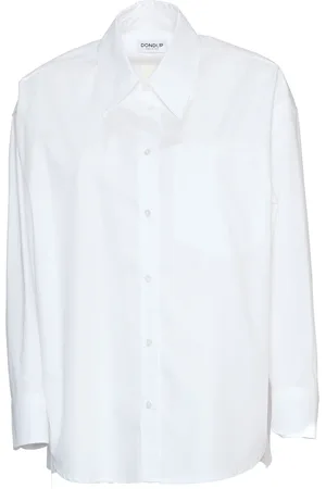 Dondup Femme, Blouses et Chemises, Blanc, Taille: 38 FR Chemise Élégante