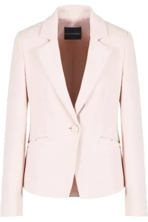 Emporio Armani Femme, Vestes, Rose, Taille: 38 FR Blazer