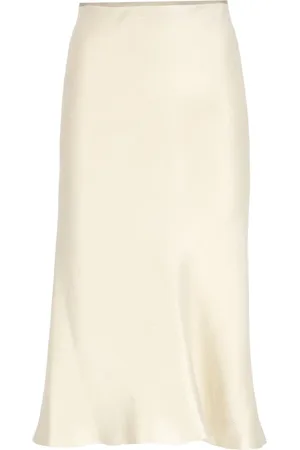 Maison Margiela Femme, Jupes, , Taille: 38 FR Jupe Midi en Soie