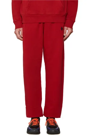 MARCELO BURLON Homme, Pantalons, Rouge, Taille: L Pantalon de jogging Cross Relax