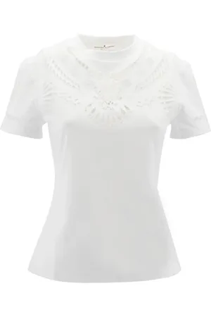 ERMANNO SCERVINO Femme, Tops, Blanc, Taille: 40 FR T-Shirt
