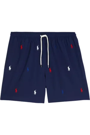 Ralph Lauren Homme, Maillots de bain, Bleu, Taille: M Élégance intemporelle plage bleue
