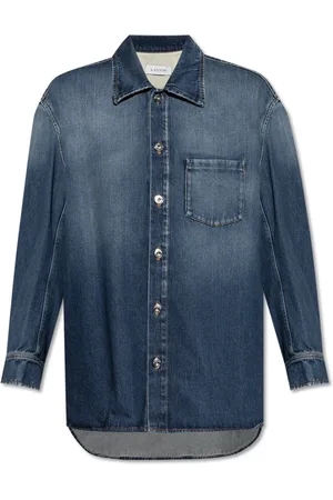 Lanvin Homme, Chemises, Bleu, Taille: L Chemise en denim