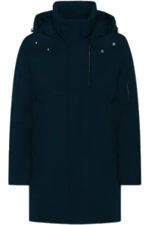Duno Homme, Manteaux, Bleu, Taille: S Manteaux Élégants