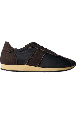 The Row Homme, Chaussures, Brun, Taille: 44 EU Baskets basses à empiècements contrastants