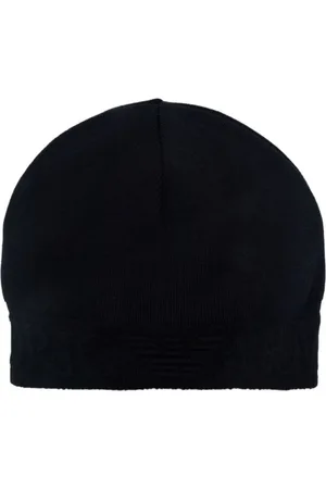 Emporio Armani Homme, Accessoires, Bleu, Taille: M Bonnet en laine à logo