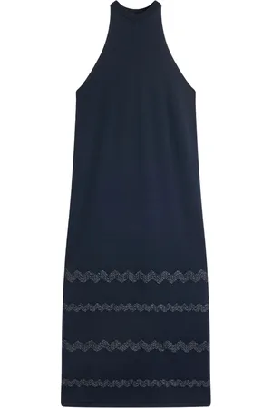 LIVIANA CONTI Femme, Robes, Noir, Taille: 38 FR Robe Texturée Souple à la Chute Fluide