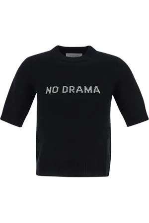 Sportmax Femme, Pulls, Noir, Taille: 42 FR Mode Femme Élégante