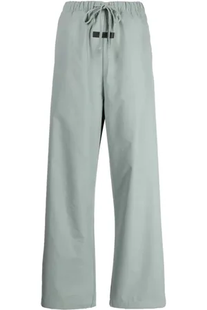 FEAR OF GOD Femme, Pantalons, Vert, Taille: 40 FR Pantalon Relax Logo