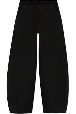 Dsquared2 Femme, Pantalons, Noir, Taille: 40 FR Pantalon à jambes larges
