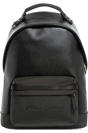 Armani Exchange Homme, Sacs, Noir, Taille: ONE Size Sac à Dos Élégant avec Fermeture Éclair
