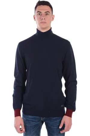 Trussardi Homme, Pulls, Bleu, Taille: XL Modèle Élégant Bleu