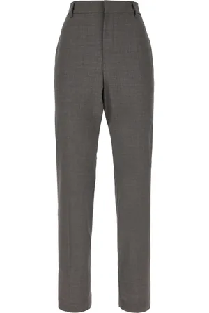 Brunello Cucinelli Femme, Pantalons, Gris, Taille: 42 FR Pantalons élégants pour hommes