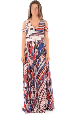 Liu Jo Femme, Robes, Multicolore, Taille: 38 FR Élégante robe de cocktail noire