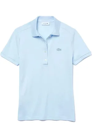 Lacoste Femme, Tops, Bleu, Taille: 32 FR Polo Classique