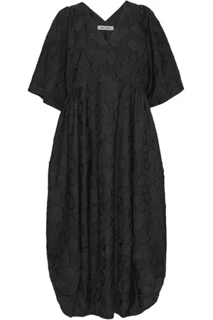 HENRIK VIBSKOV Femme, Robes, Noir, Taille: 36 FR Robe Noire Pump avec Forme Sculpturale