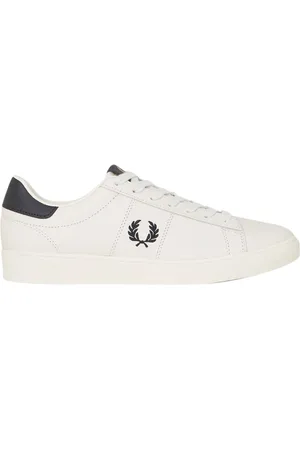 Fred Perry Homme, Chaussures, Rose, Taille: 41 EU Baskets de Tennis en Cuir Rose