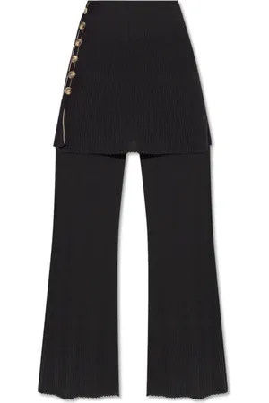 By Malene Birger Femme, Pantalons, Noir, Taille: 36 FR Pantalon Rayé Bolone