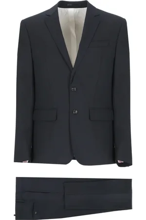 Dsquared2 Homme, Costumes, Bleu, Taille: L Costume Deux Pièces avec Revers en Pointe