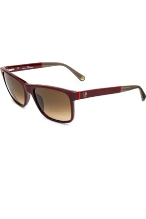 Carolina Herrera Femme, Accessoires, Violet, Taille: ONE Size Lunettes de soleil violettes en acétate
