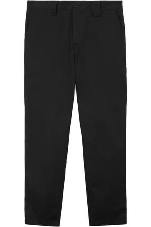 Burberry Homme, Pantalons, Noir, Taille: L Pantalon Droit Denton