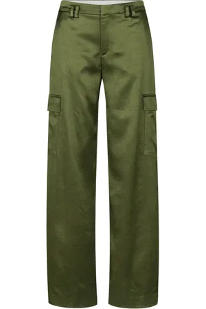 Drykorn Femme, Pantalons, Vert, Taille: W28 L32 Pantalon Cargo Fluide