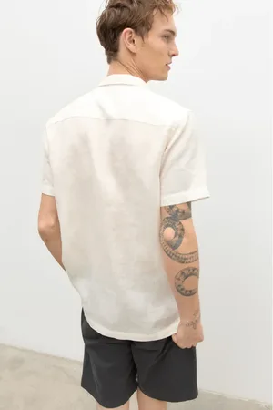 ECOALF Homme, Chemises, Blanc, Taille: M Chemise Sutar