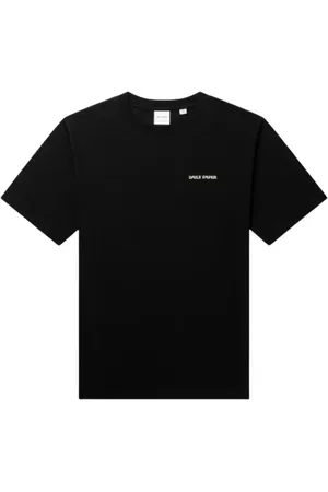 Daily paper Homme, Tops, Noir, Taille: M T-shirt ras du cou en jersey de coton léger