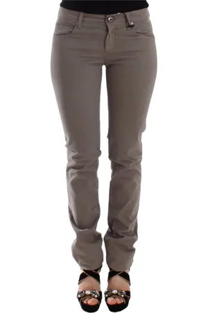ERMANNO SCERVINO Femme, Pantalons, , Taille: 36 FR Jean Skinny Chic Taupe