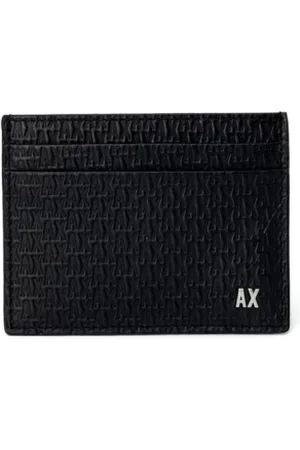 Armani Exchange Homme, Accessoires, Noir, Taille: ONE Size Portefeuille en Cuir Classique