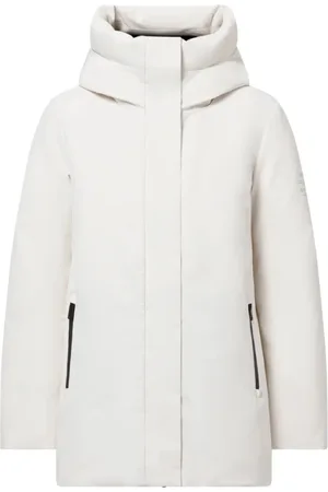 ECOALF Femme, Vestes, Blanc, Taille: 42 FR Makalu Jacket