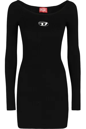 Diesel Femme, Robes, Noir, Taille: 42 FR Haut Tendance Vera Fashion
