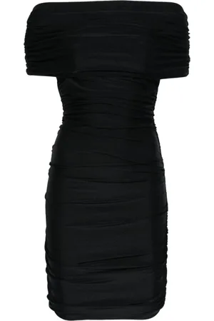 COPERNI Femme, Robes, Noir, Taille: 38 FR Mini-robe plissée