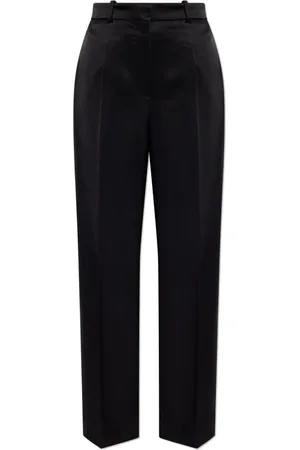 Lanvin Femme, Pantalons, Noir, Taille: 38 FR Pantalon à pinces