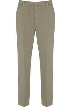 Dondup Homme, Pantalons, Vert, Taille: W34 Pantalon Chino Ample