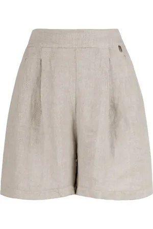 Bomboogie Femme, Shorts, , Taille: 46 FR Bermuda en Lin