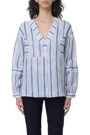 FAY Femme, Blouses et Chemises, Multicolore, Taille: 38 FR Blouses Élégantes