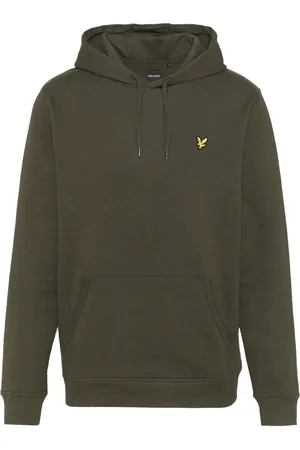 Lyle & Scott Homme, Sweatshirts et sweats à capuche, Vert, Taille: M Pull à Capuche