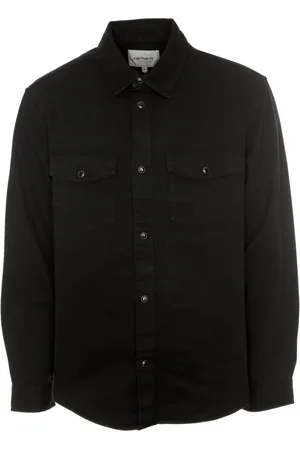 Carhartt Homme, Chemises, Noir, Taille: XL Chemise Twill Santa Fe