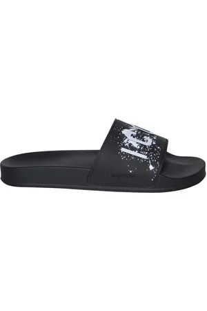 Dsquared2 Homme, Chaussures, Noir, Taille: 40 EU Icon Splash Slide