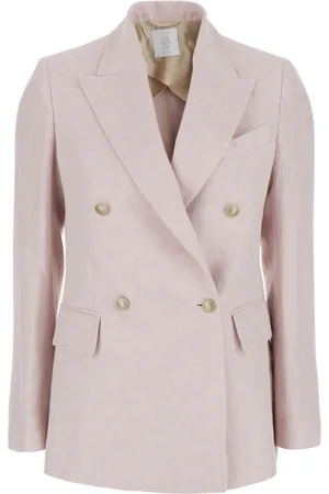 ELEVENTY Femme, Vestes, Rose, Taille: 38 FR Veste Croisée
