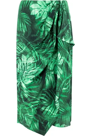 ERMANNO SCERVINO Femme, Jupes, Vert, Taille: 40 FR Jupe Midi