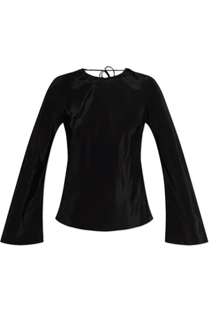 By Malene Birger Femme, Blouses et Chemises, Noir, Taille: 38 FR Pricilla Top