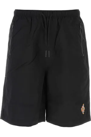 MARCELO BURLON Homme, Shorts, Noir, Taille: S Short de Bain Noir en Nylon