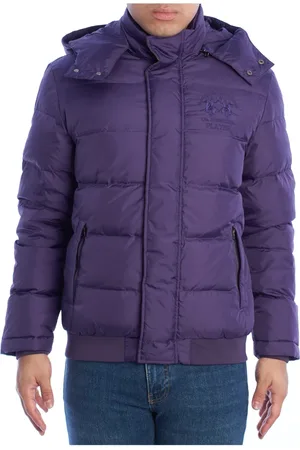 La Martina Homme, Vestes, Violet, Taille: L Veste d`hiver rembourrée