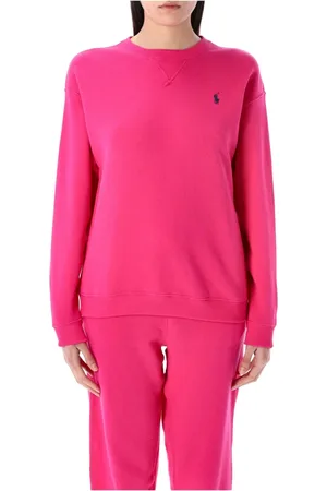 Ralph Lauren Femme, Pulls, Rose, Taille: 42 FR Pull Col Rond Classique