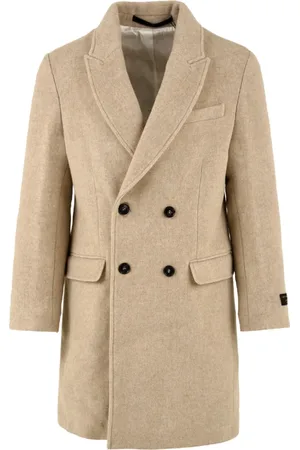 Liu Jo Homme, Manteaux, , Taille: L Brush Doble Coat
